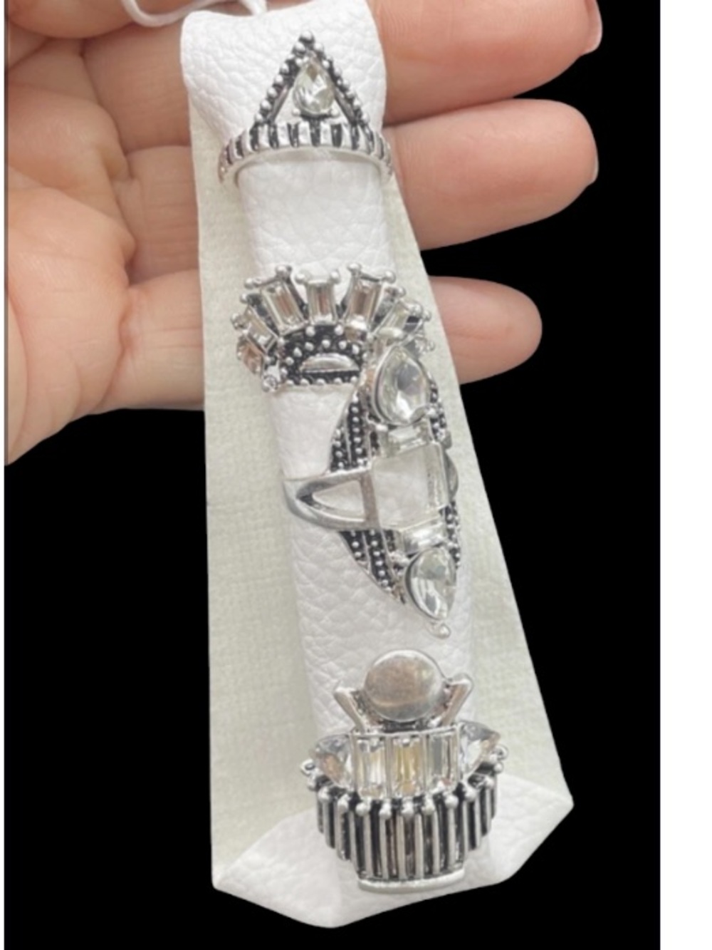 People Rhapsody Ring Set NWT - Picture 5 of 5